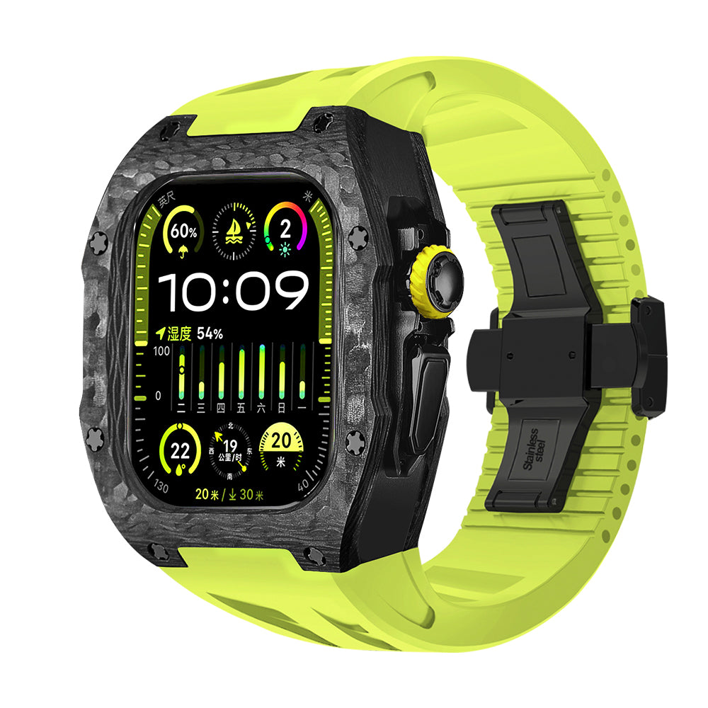 Apple Watch Ultra 49mm (U2 Case Forged Carbon Black)