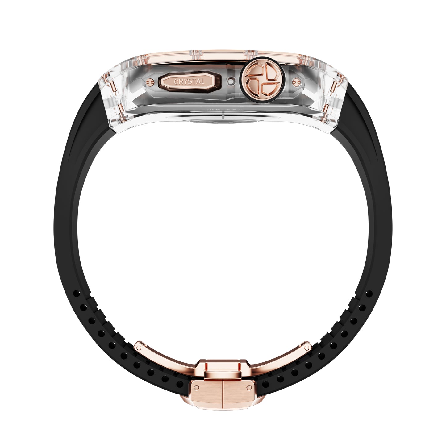 Apple Watch Case - Crystal White Rose