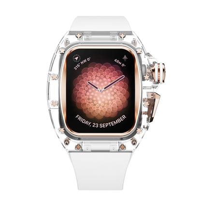 Apple Watch Case - Crystal White Rose