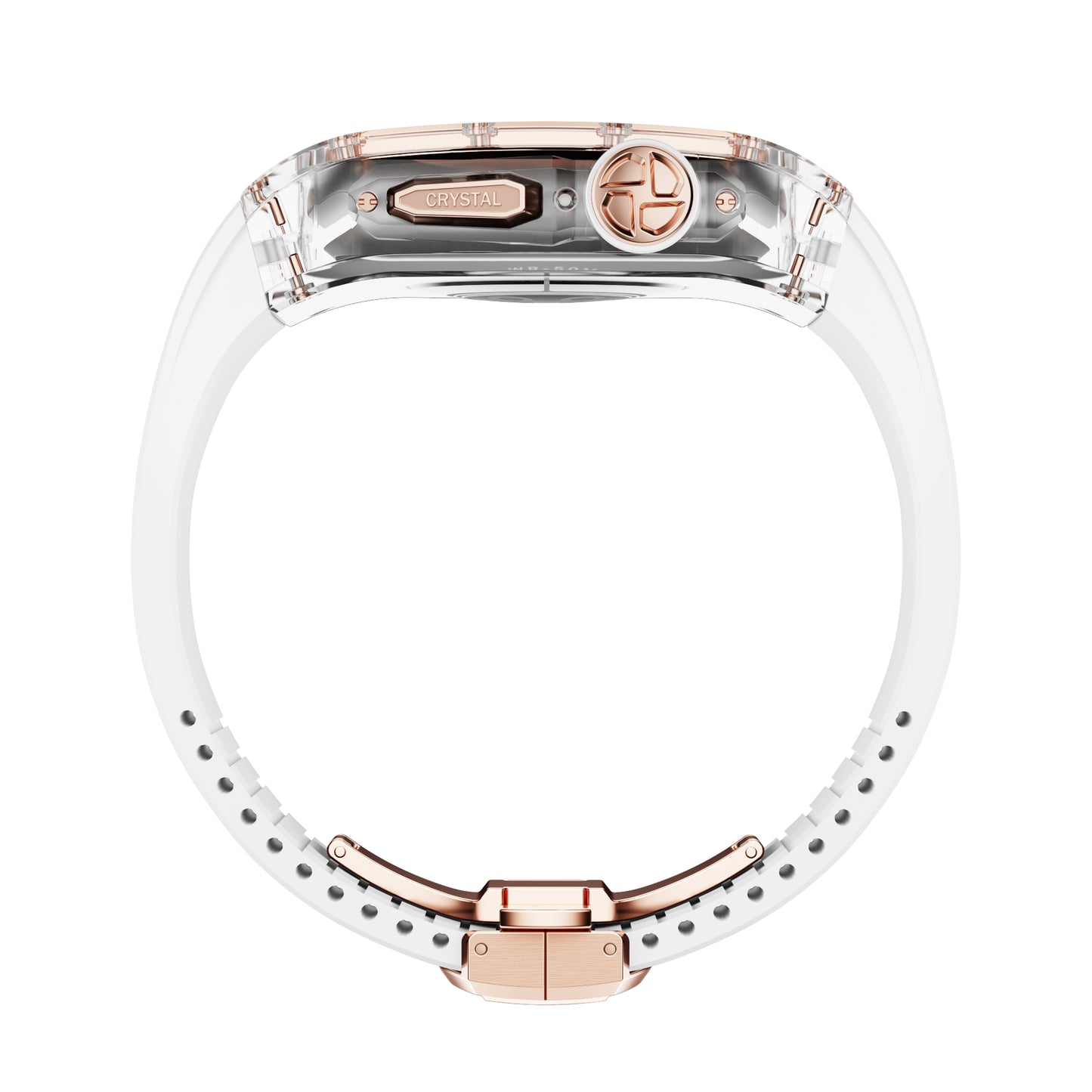 Apple Watch Case - Crystal White Rose