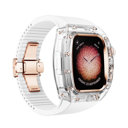 Apple Watch Case - Crystal White Rose