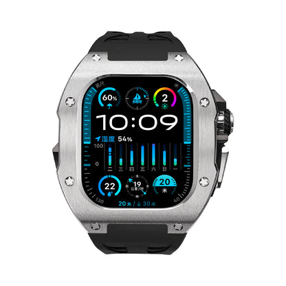 Apple Watch Ultra 49mm (U2 Case Titanium Silver + Black)
