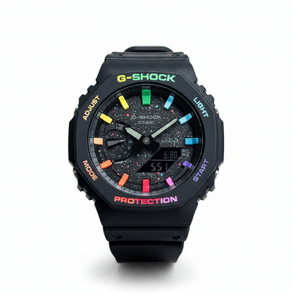 「CasiOak」 G-Shock Black Rainbow Galaxy