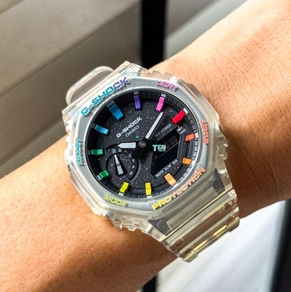 「CasiOak」 G-Shock Jellyfish Rainbow Galaxy