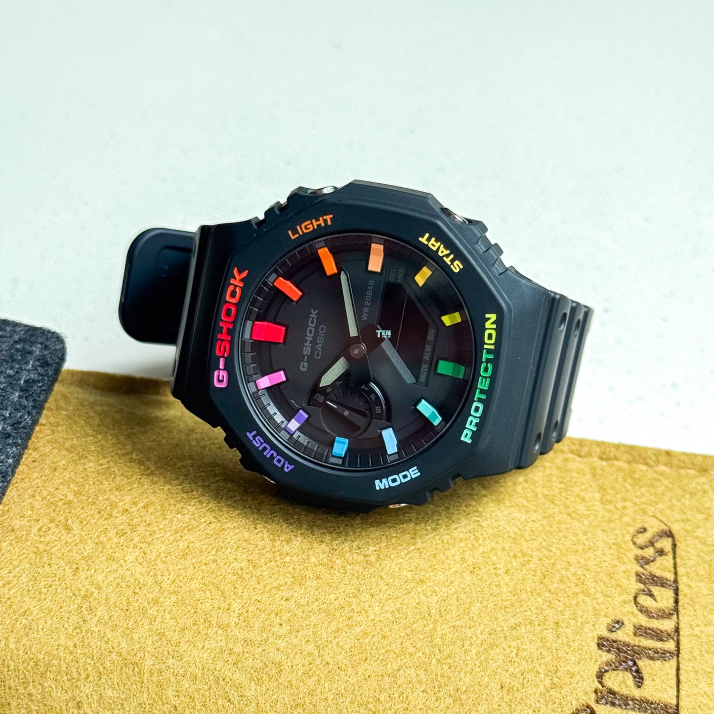 「CasiOak」 G-Shock Black Rainbow