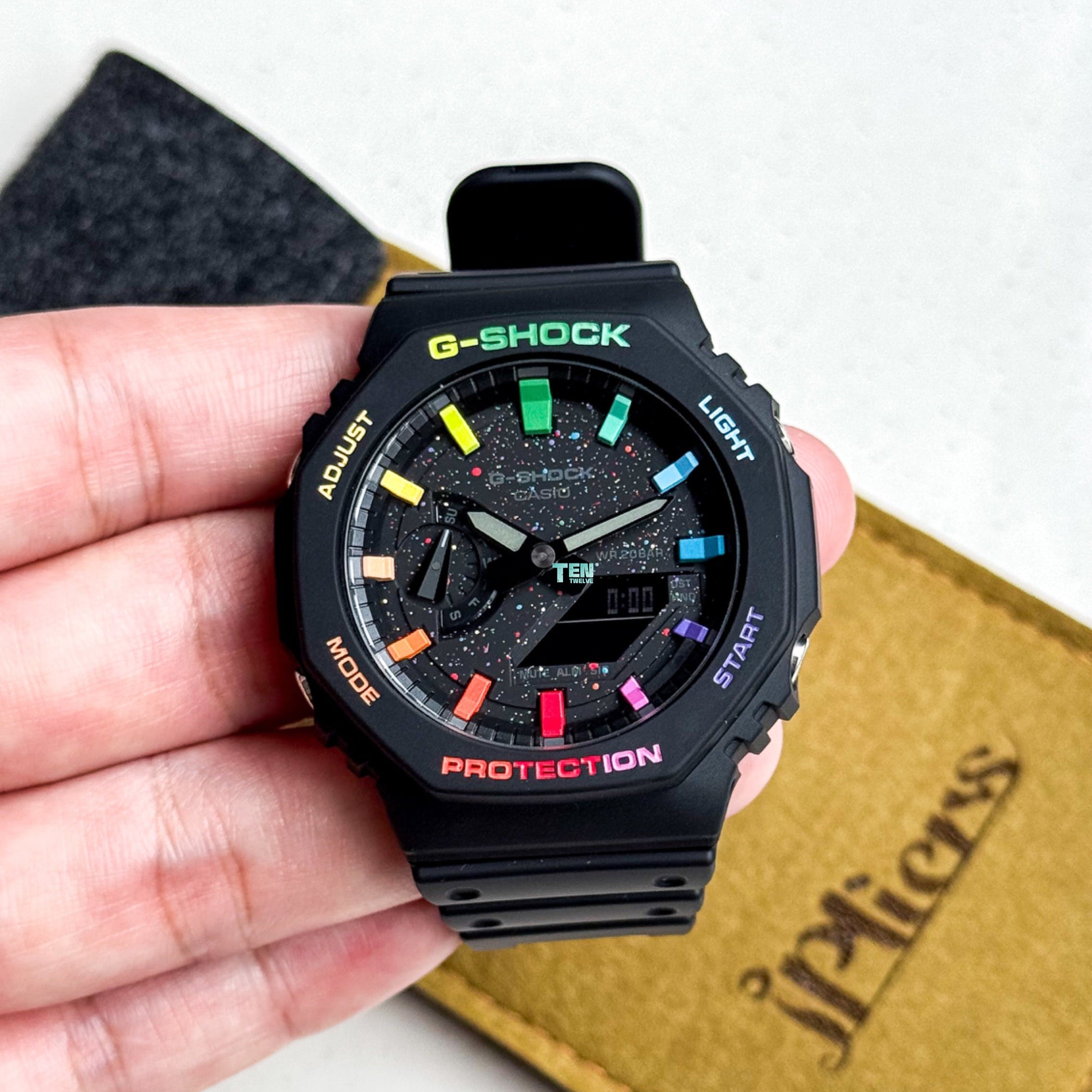CasiOak」 G-Shock Black Rainbow Galaxy – TEN TWELVE 1012