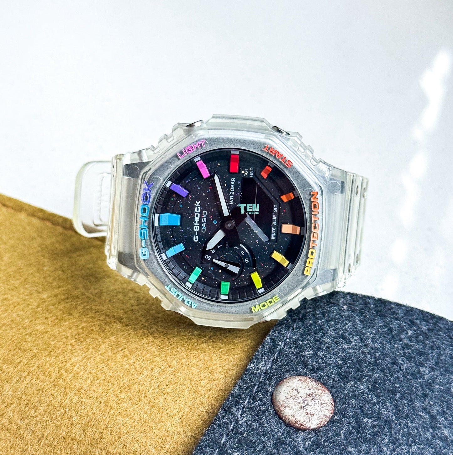 「CasiOak」 G-Shock Jellyfish Rainbow Galaxy