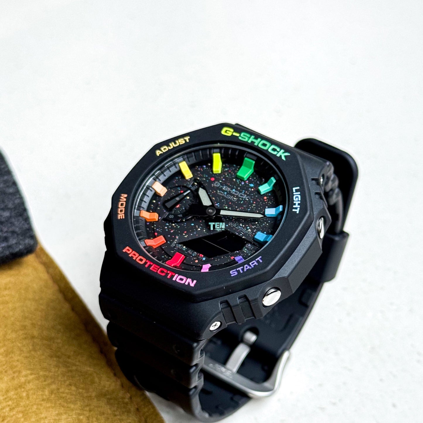 「CasiOak」 G-Shock Black Rainbow Galaxy