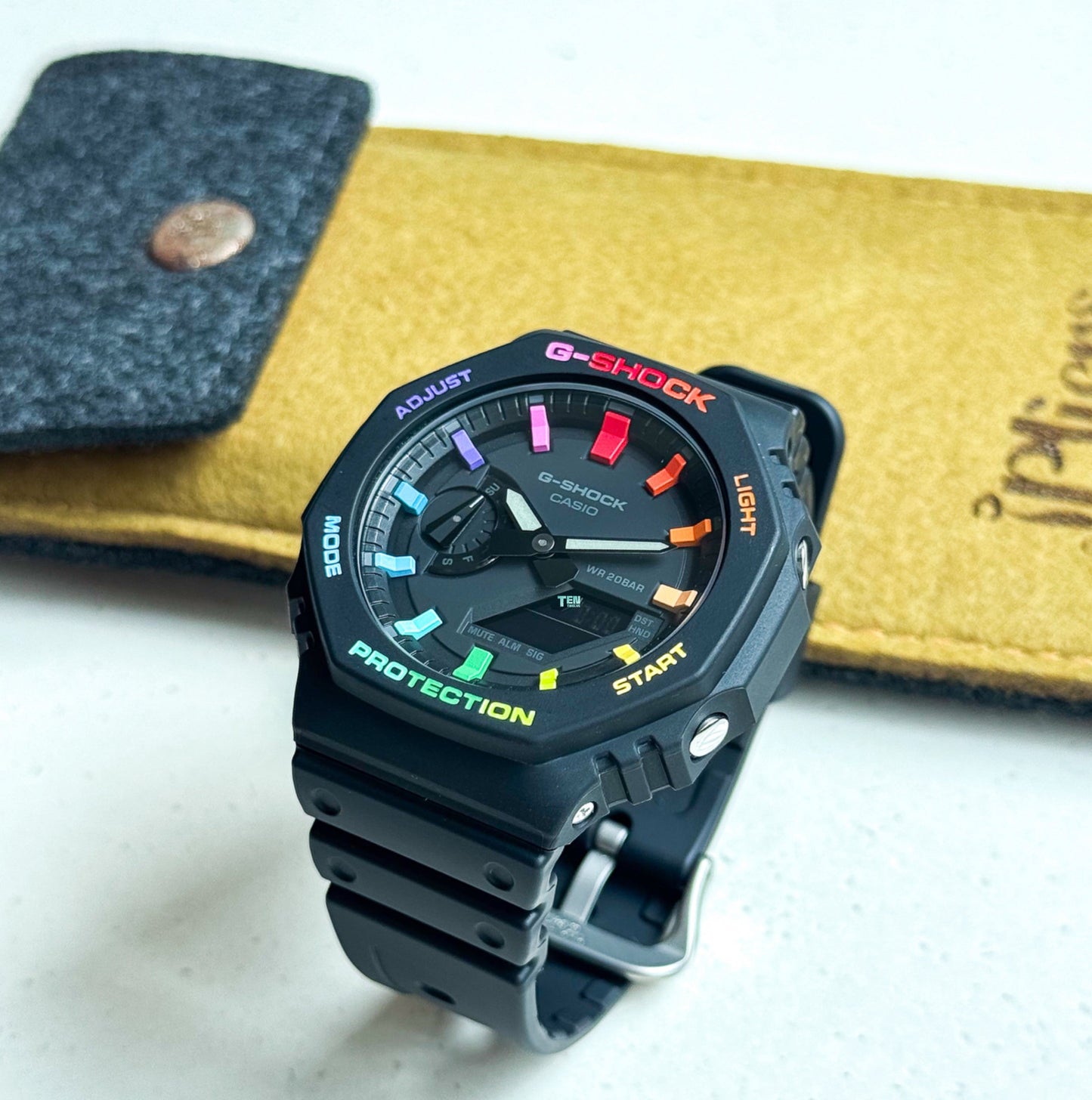 「CasiOak」 G-Shock Black Rainbow