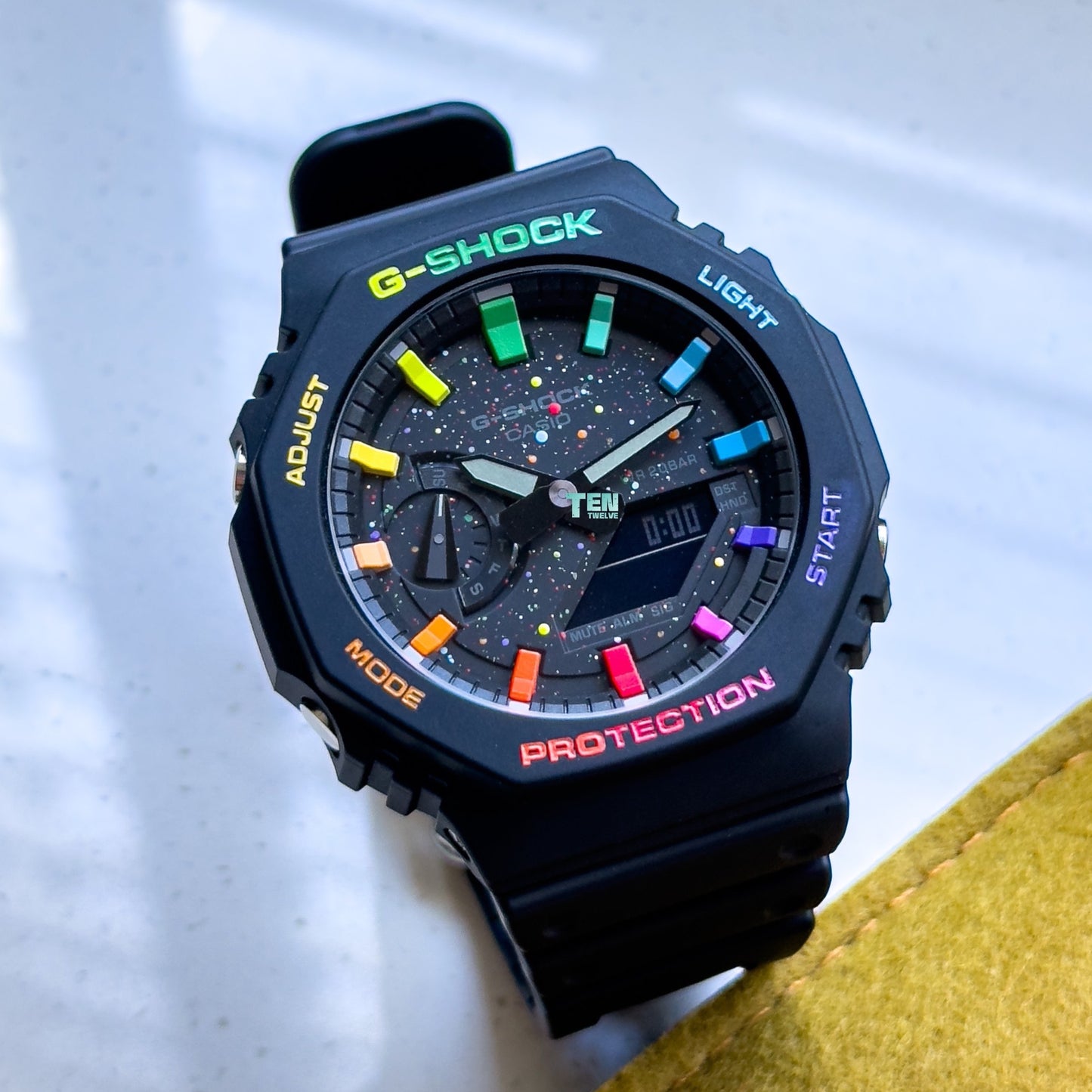 「CasiOak」 G-Shock Black Rainbow Galaxy