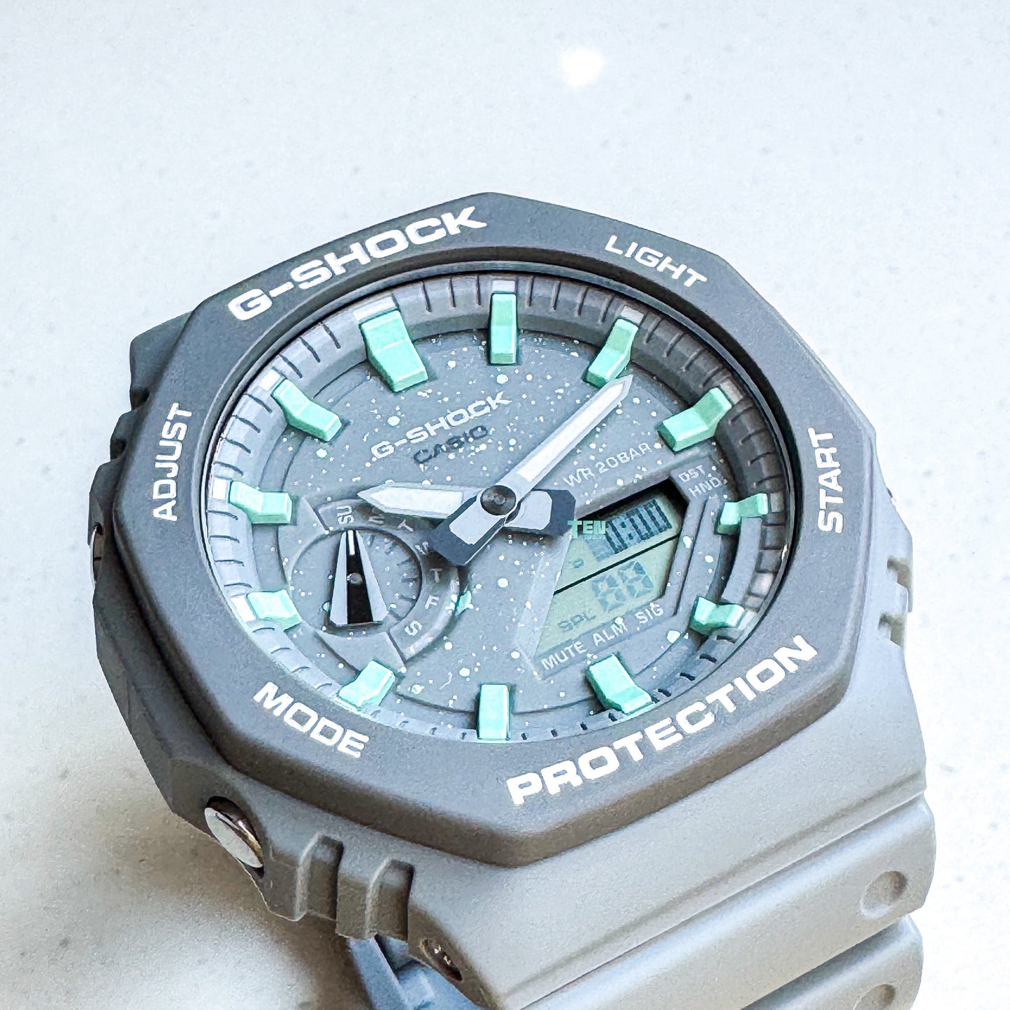 「CasiOak」 G-Shock Turquoise Blue Sky
