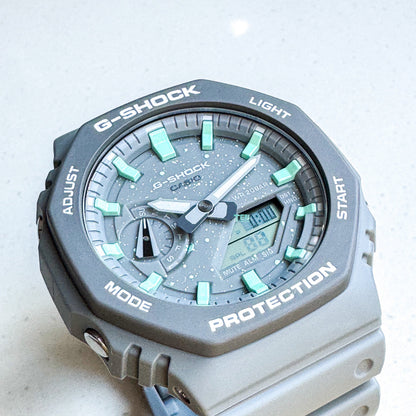 「CasiOak」 G-Shock Turquoise Blue Sky