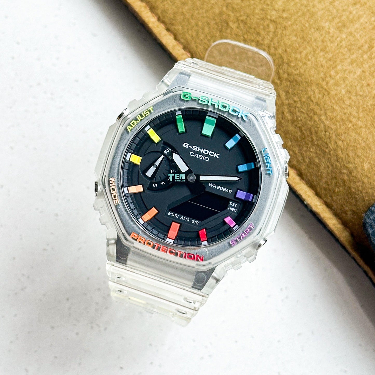 「CasiOak」 G-Shock Jellyfish Rainbow