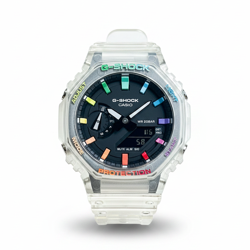 「CasiOak」 G-Shock Jellyfish Rainbow