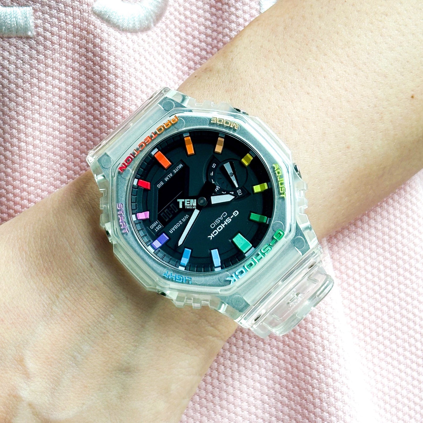 「CasiOak」 G-Shock Jellyfish Rainbow