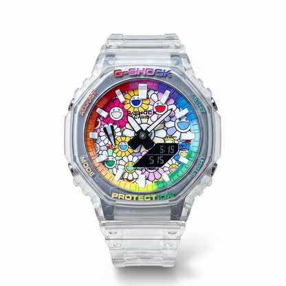 「CasiOak」 G-Shock Jellyfish Rainbow Ring Sunflower