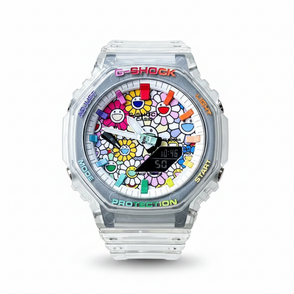 「CasiOak」 G-Shock Jellyfish Rainbow Markers Sunflower