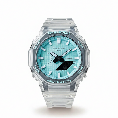 「CasiOak」 G-Shock Jellyfish Turquoise Blue