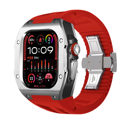 Apple Watch Ultra 49mm (U2 Case Titanium Silver + Black)