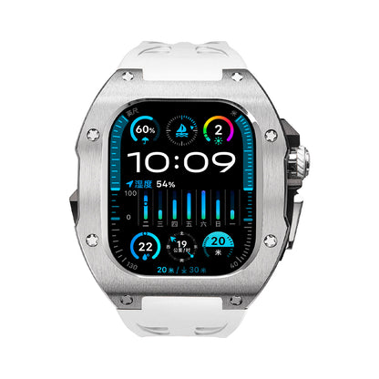 Apple Watch Ultra 49mm (U2 Case Titanium Silver + Black)