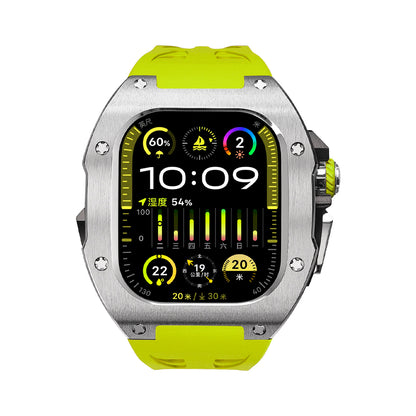 Apple Watch Ultra 49mm (U2 Case Titanium Silver + Black)