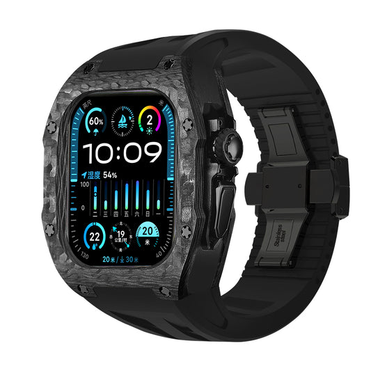 Apple Watch Ultra 49mm (U2 Case Forged Carbon Black)