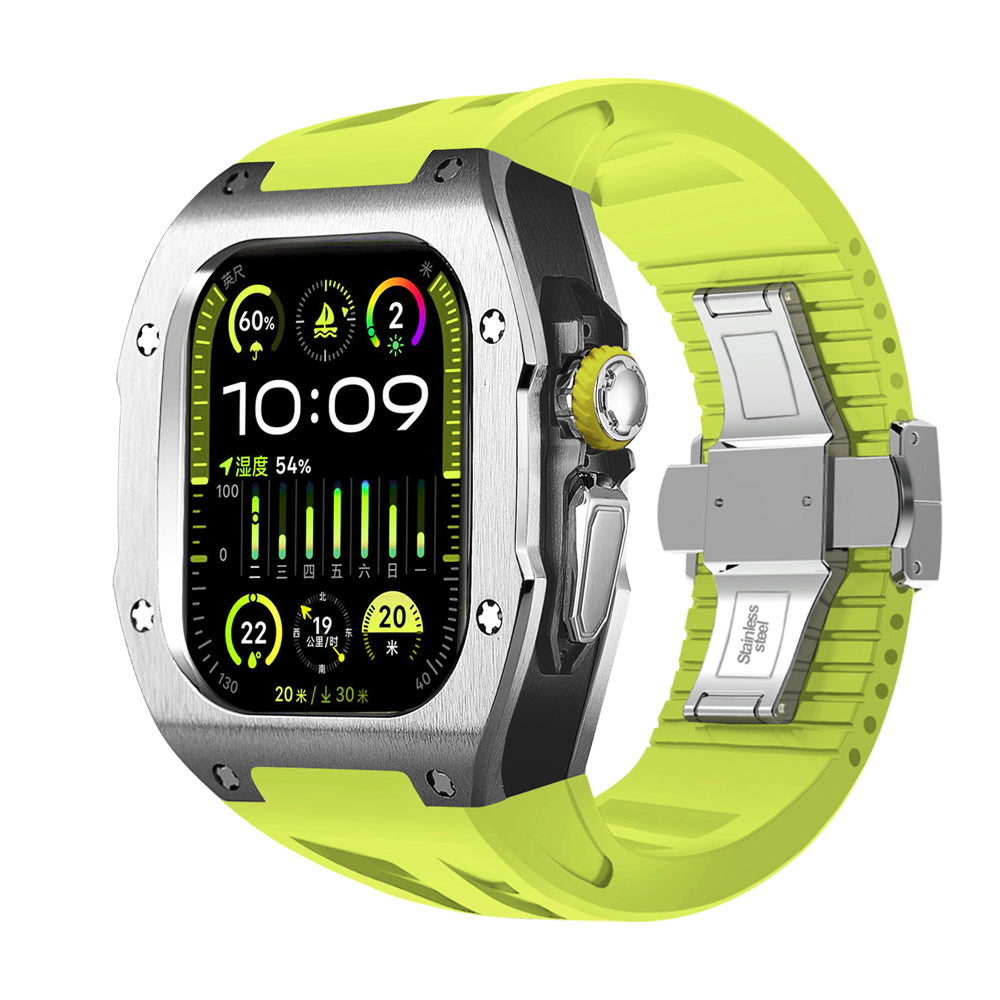 Apple Watch Ultra 49mm (U2 Case Titanium Silver + Black)