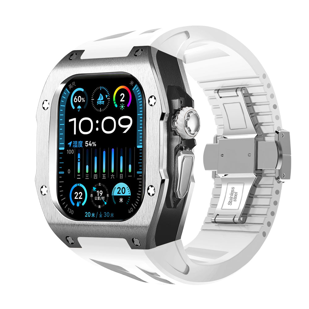 Apple Watch Ultra 49mm (U2 Case Titanium Silver + Black)