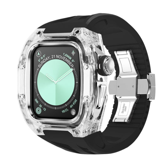 Apple Watch 46mm (C2 Case Clear + Silver)